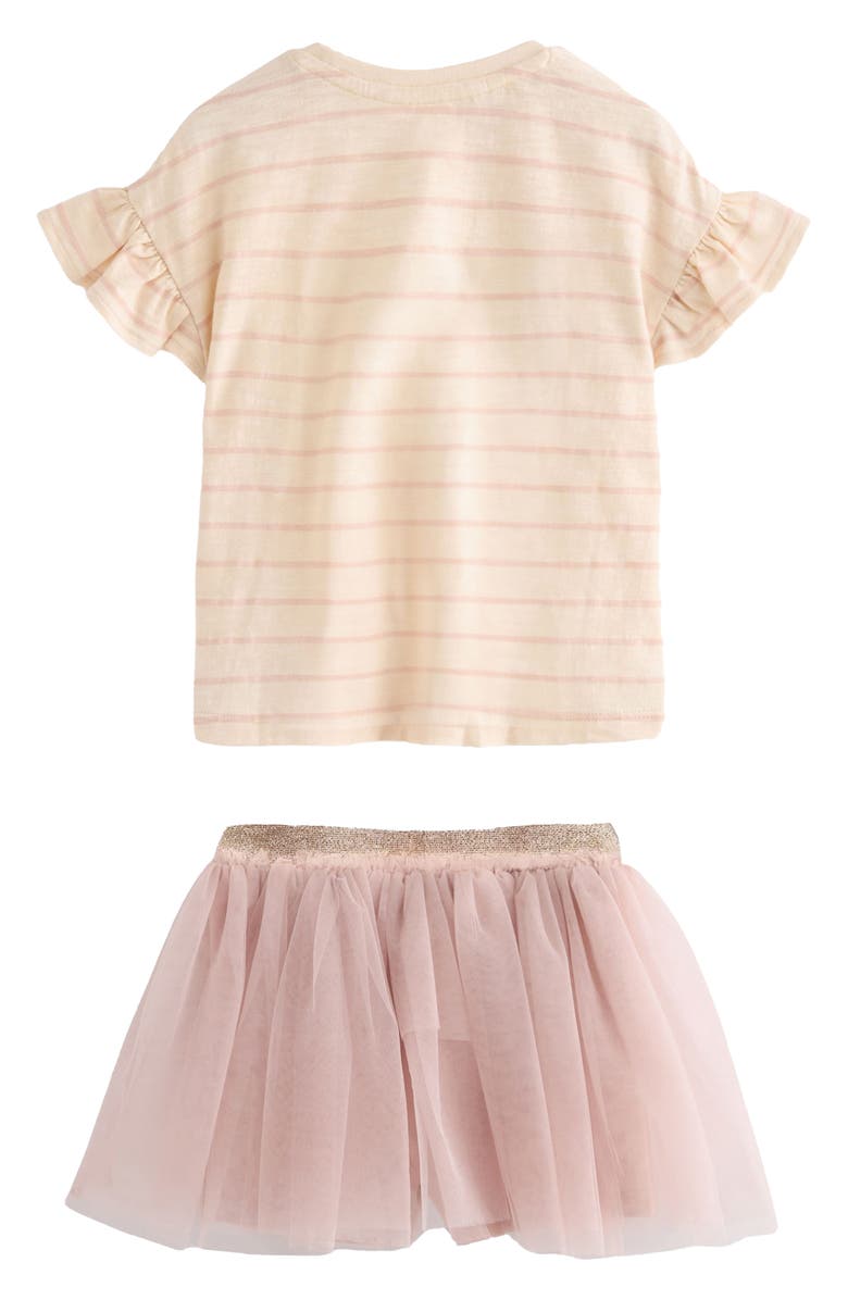 NEXT Kids' Ruffle T-Shirt & Skirt Set, Alternate, color,