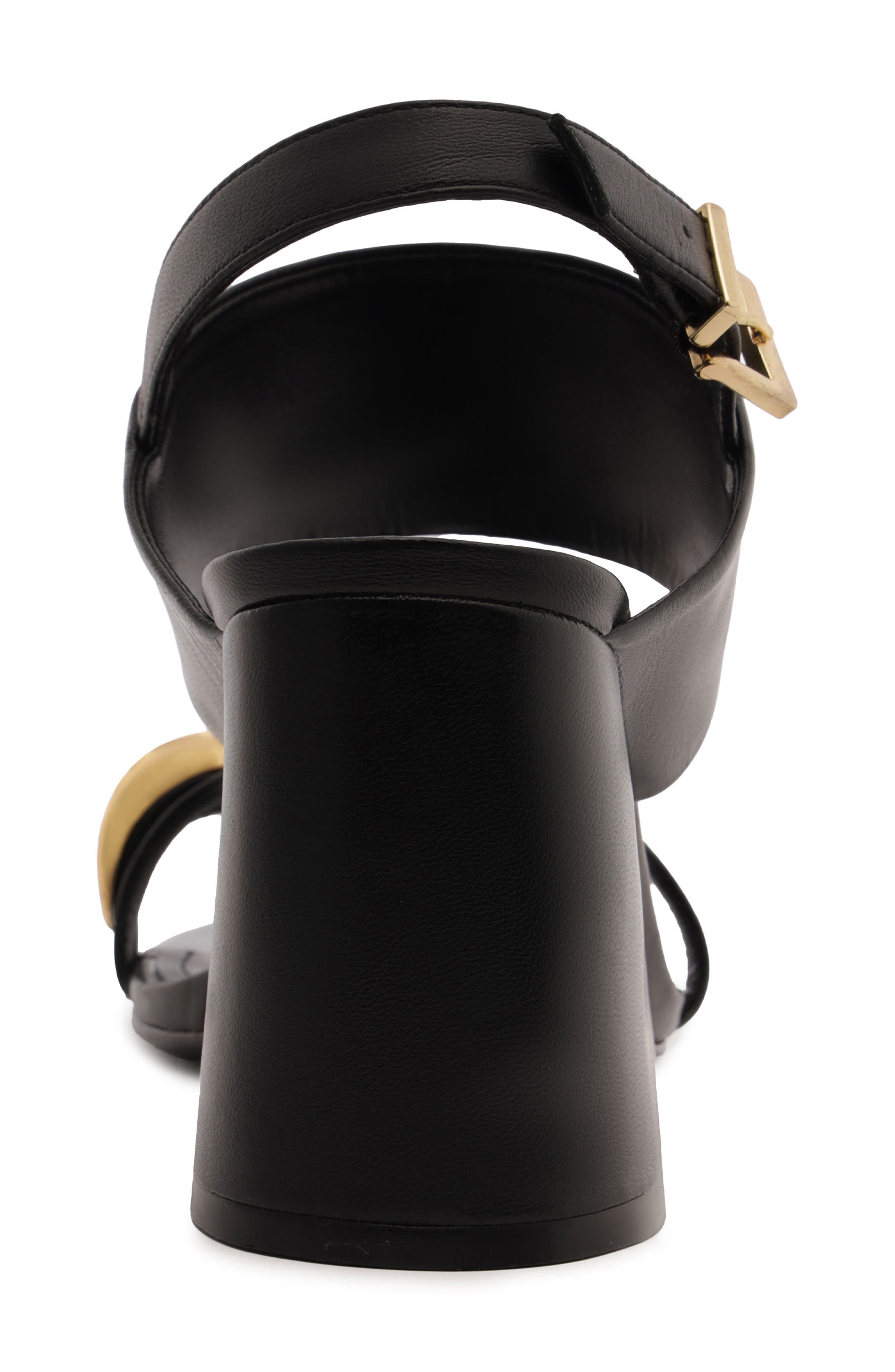 Schutz Mandy Ankle Strap Block Heel Sandal, Alternate, color, 