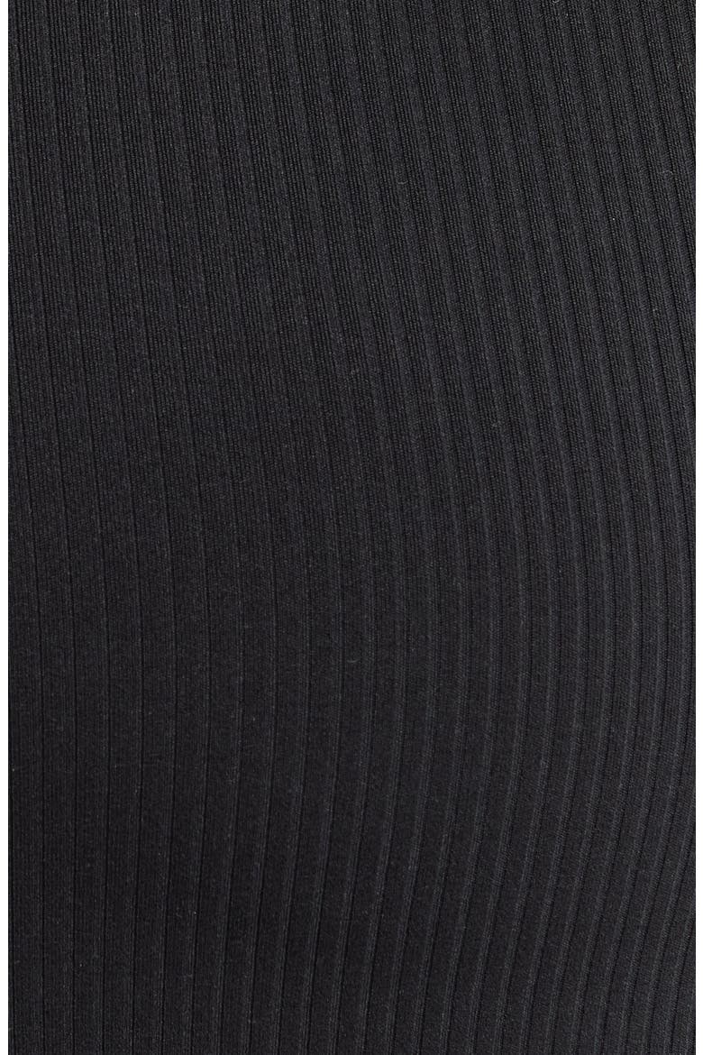 Zenvy Rib Dri-FIT Longline Sports Bra, Alternate, color, 010 010 BLACK/PCG3C