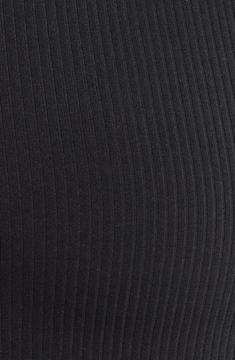 Nike Zenvy Rib Dri-FIT Longline Sports Bra, Alternate, color, 010 010 Black/Pcg3c