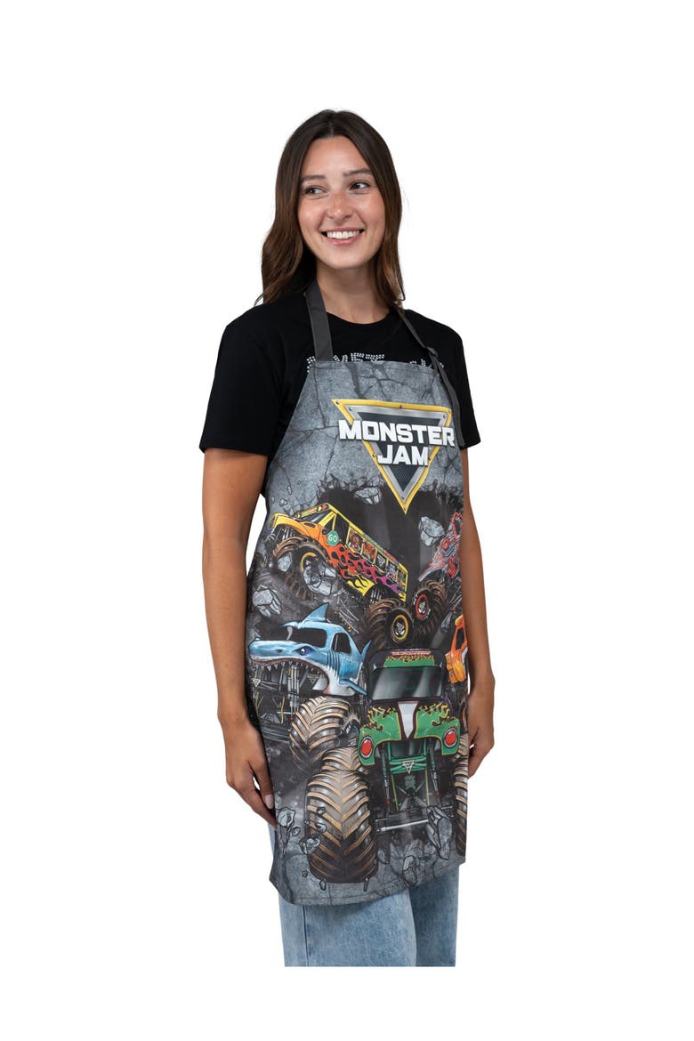 Sleeveless Apron, Alternate, color, Charcoal Stone