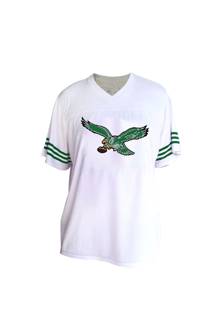 Women's Fanatics Saquon Barkley White Philadelphia Eagles Plus Size Fashion Jersey, Alternate, color, White