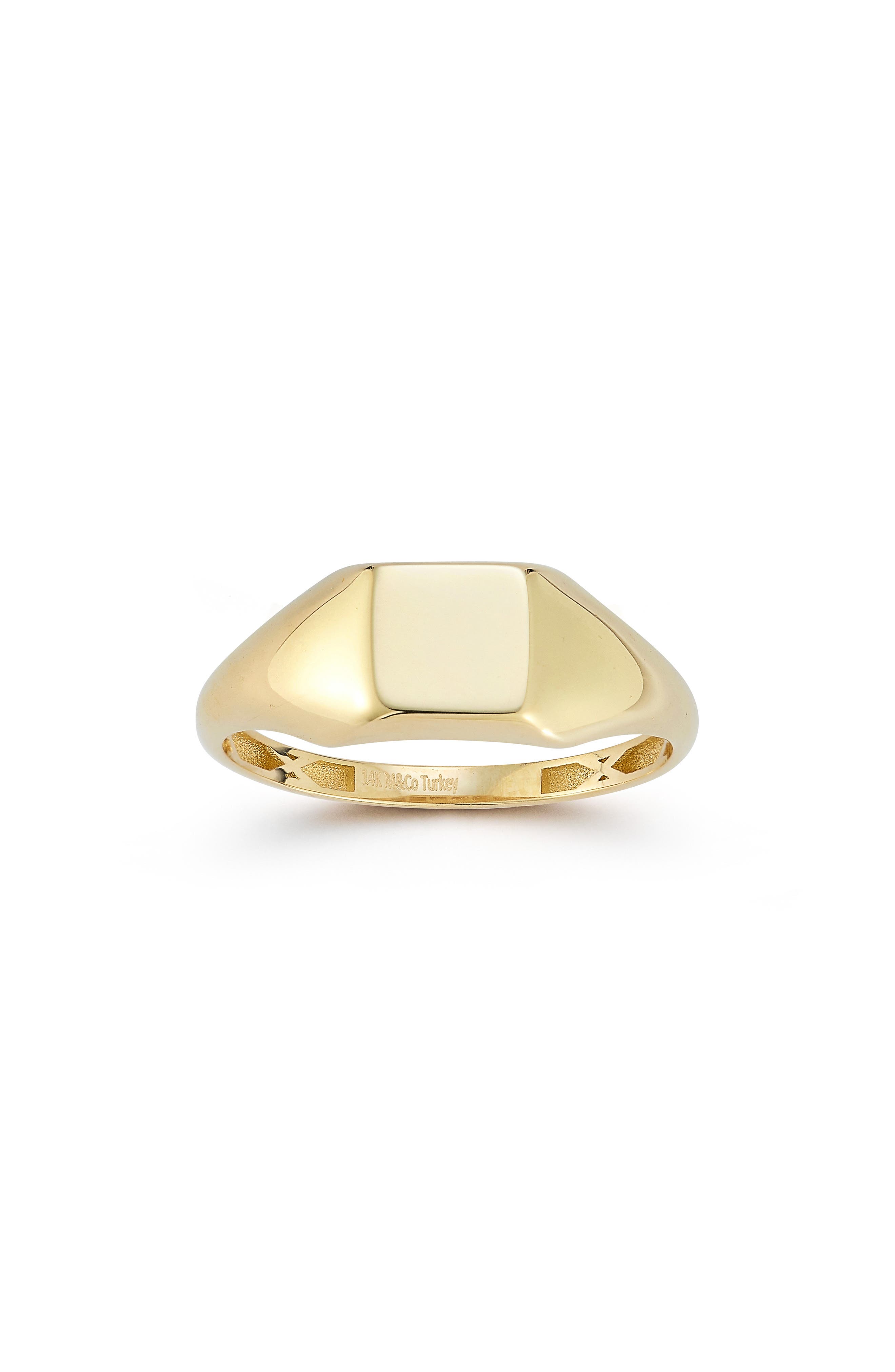 Ember Fine Jewelry Square Signet Ring