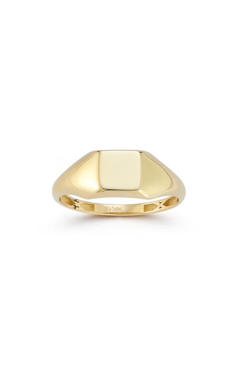 Square Signet Ring