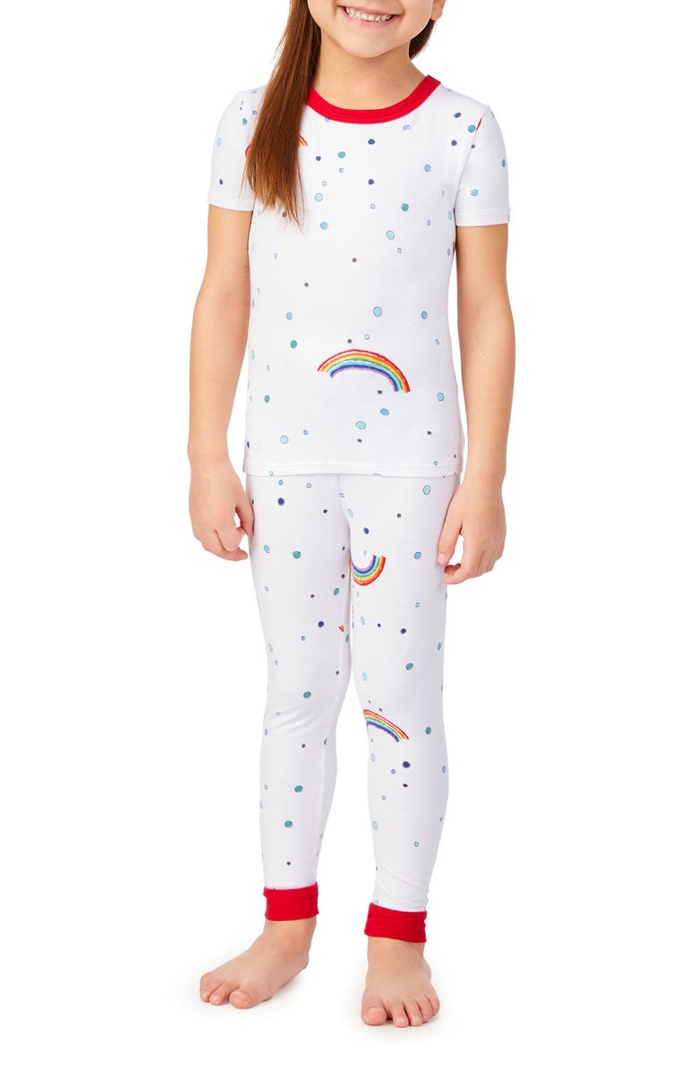 BedHead Pajamas Fitted Two-Piece Pajamas & Book Set, Main, color,