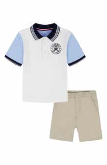 Tommy Hilfiger Kids' Polo & Chino Shorts Set