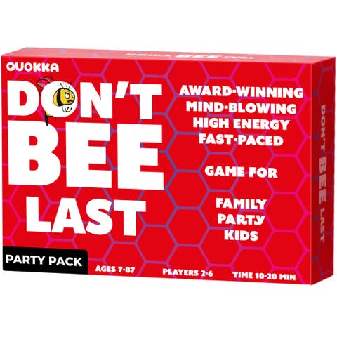 Dont Bee Last Card Game for Kids and Family - Fast-Paced Party Game