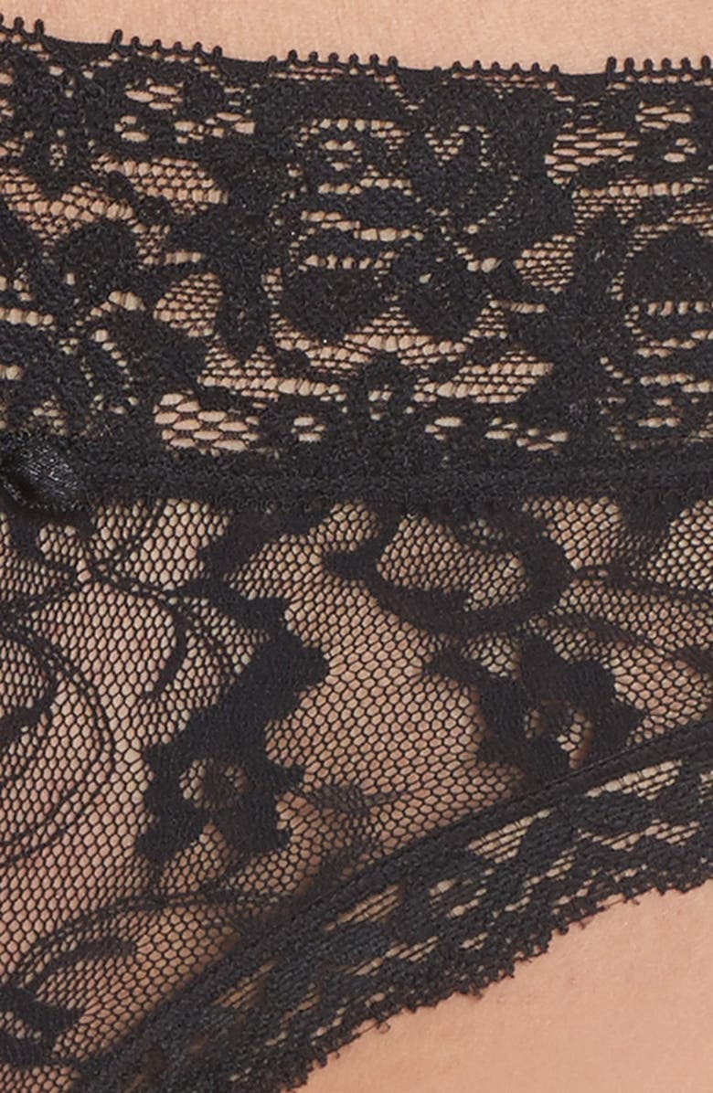 DKNY 'Signature Lace' Bikini, Alternate, color, 