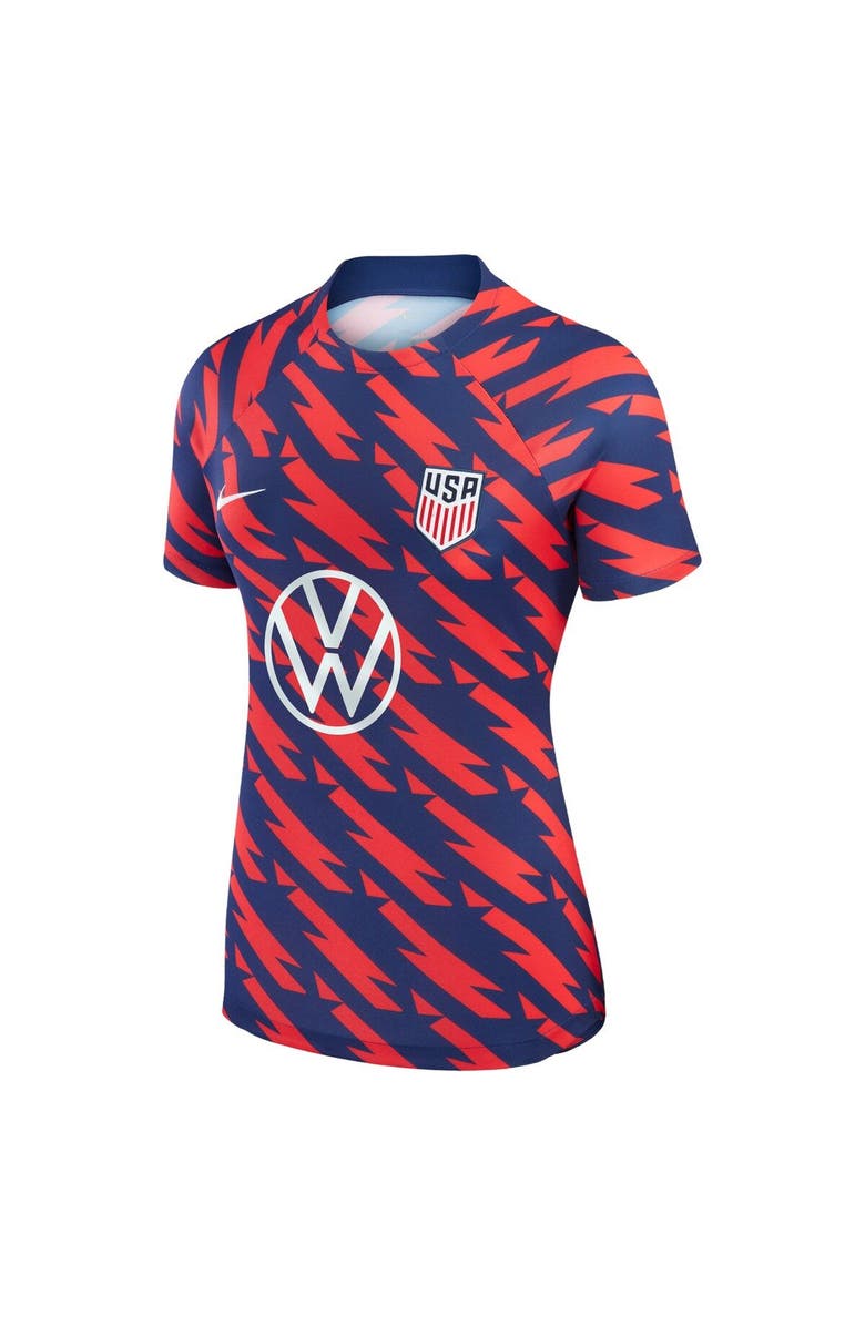 Nike Women's Nike Red USMNT 2023 Strike Drill Pre-Match Top, Alternate, color, Red