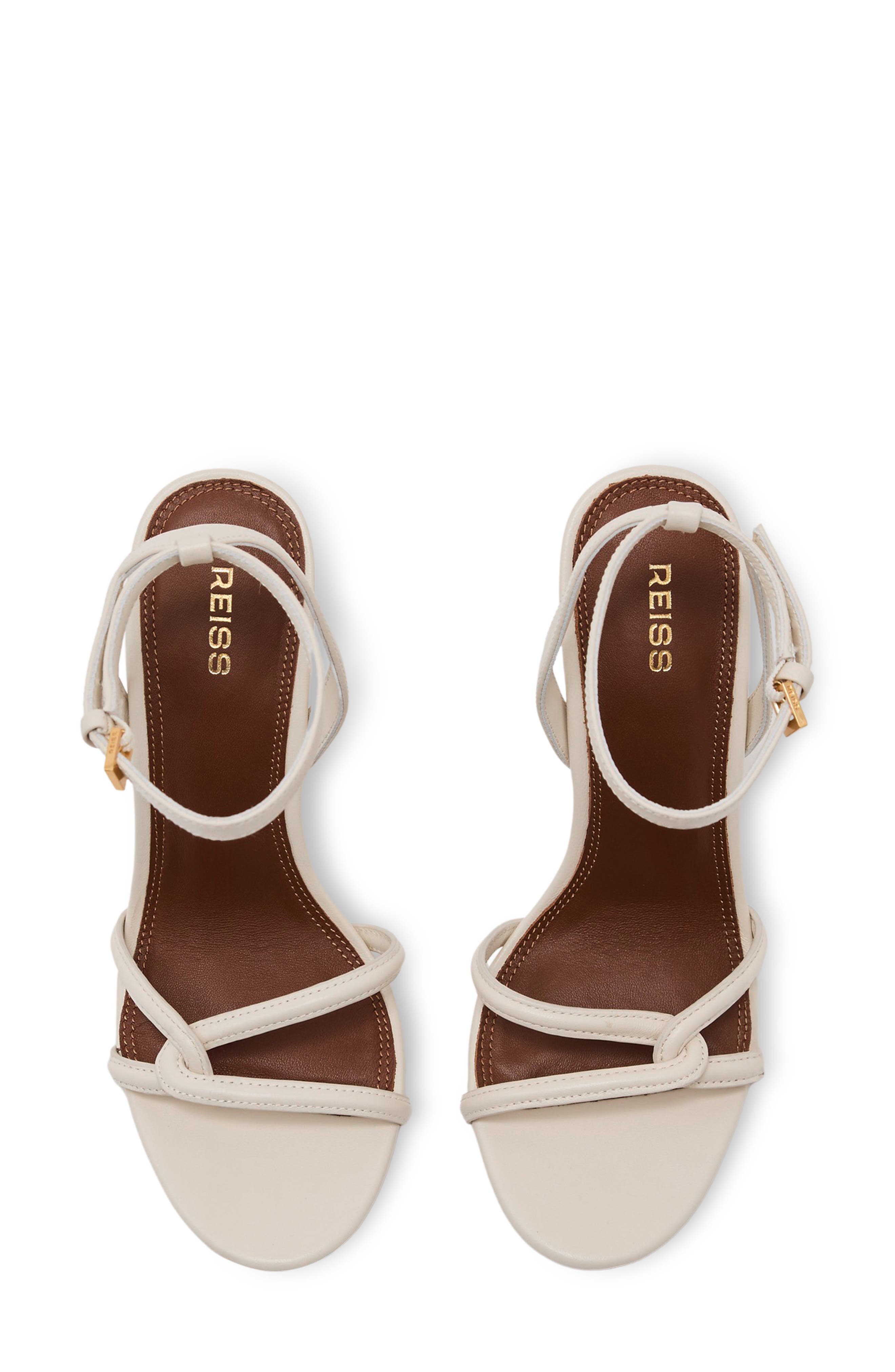 Annabelle Ankle Strap Sandal, Alternate, color, WHITE