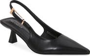 BERNESS Cassandra Slingback Kitten Heel Pump