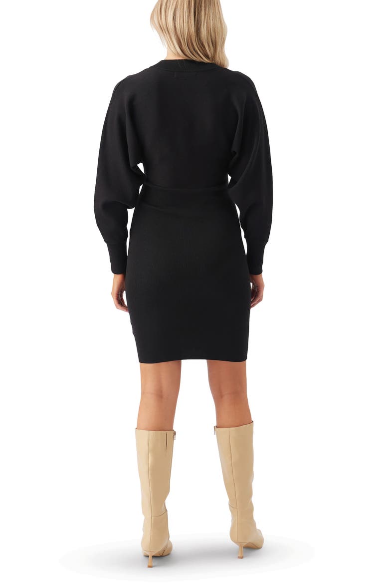Zip Knit Nursing Dress, Alternate, color, Black