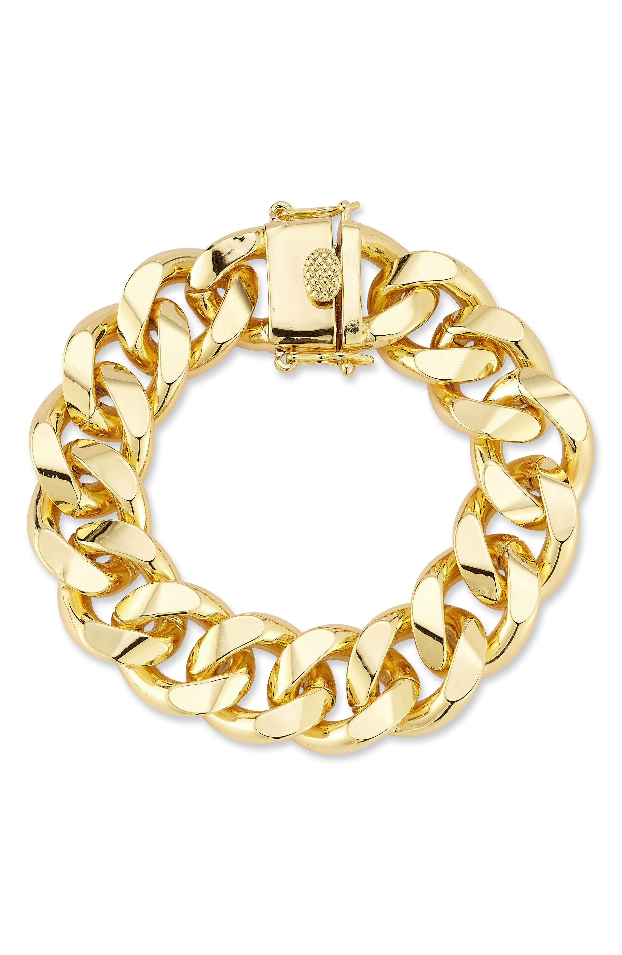Bold Curb Chain Bracelet
