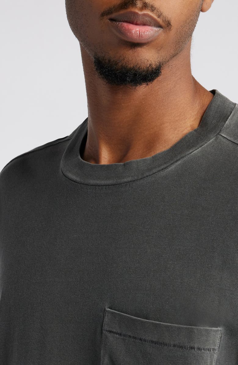 BP. Oversize Long Sleeve Pocket T-Shirt, Alternate, color, Grey Depths Washed