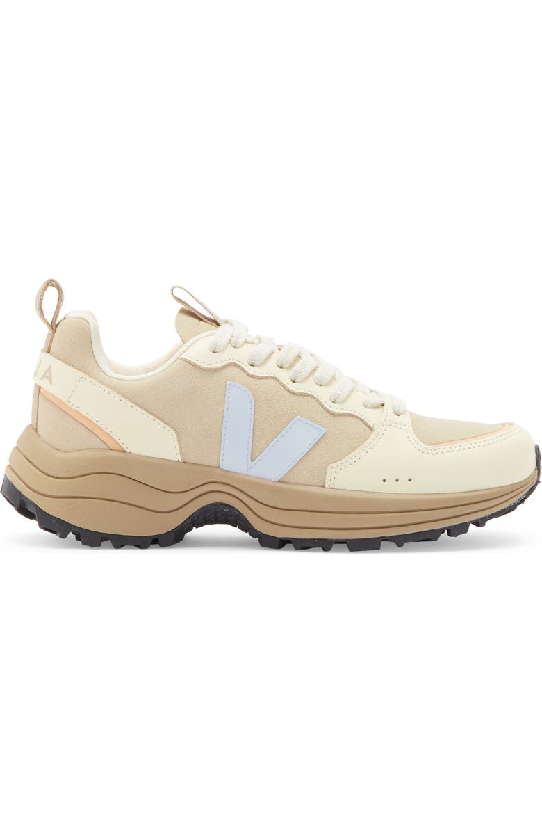 Veja Venturi Suede Almond Swan Training Sneaker, Alternate, color,