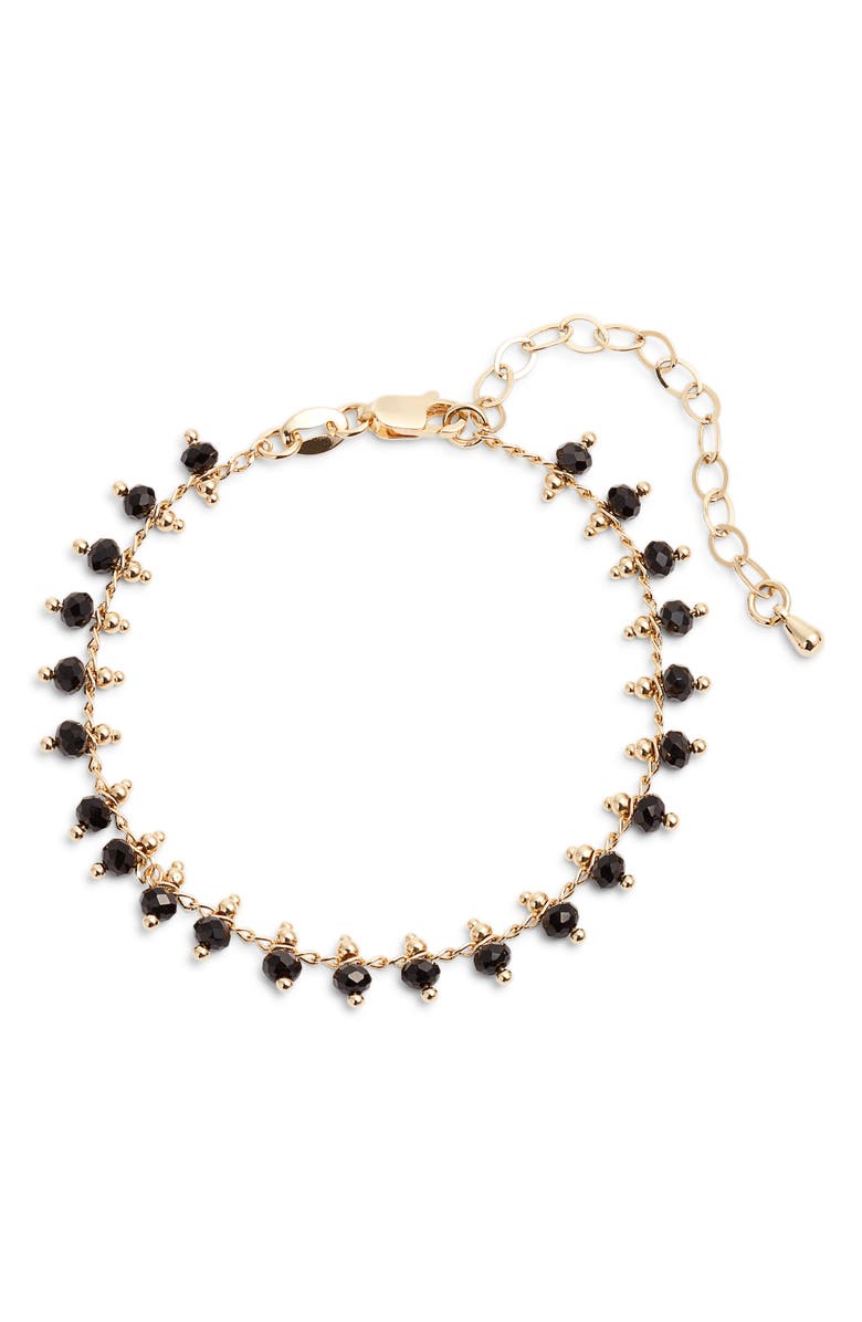 Child of Wild NYX Beaded Bracelet, Main, color, Gold