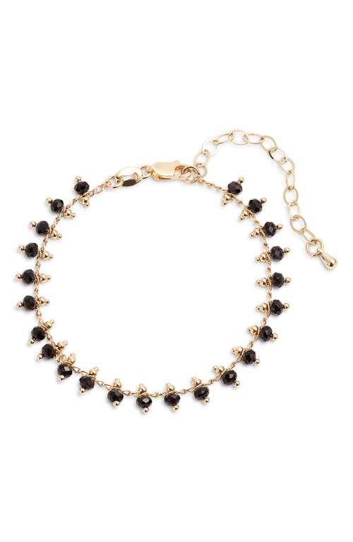 Child Of Wild Nyx Beaded Bracelet In Gold