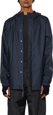 Rains Fishtail Hooded Waterproof Rain Jacket