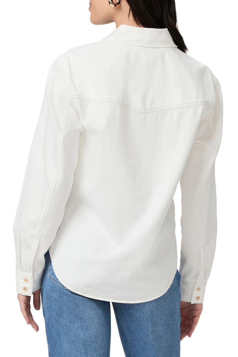 River Stretch Cotton Blend Shirt, Alternate, color, ALABSTRSND