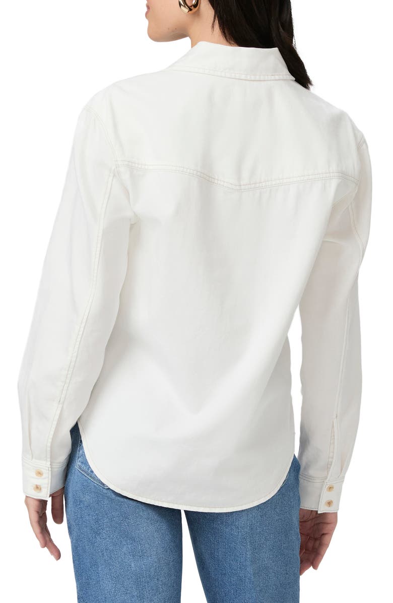 PAIGE River Stretch Cotton Blend Shirt, Alternate, color,