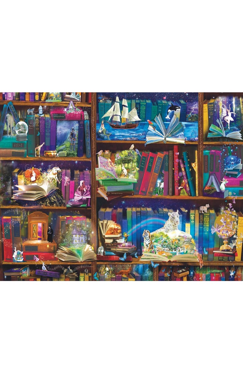Sunsout Library Adventures in Reading 1000 piece Jigsaw Puzzle for Adults Large Pieces, Alternate, color, Multicolor