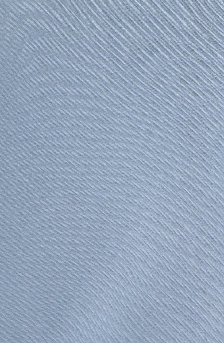 Nia Caricia Strapless Side Ruched Midi Dress, Alternate, color, Slate Blue