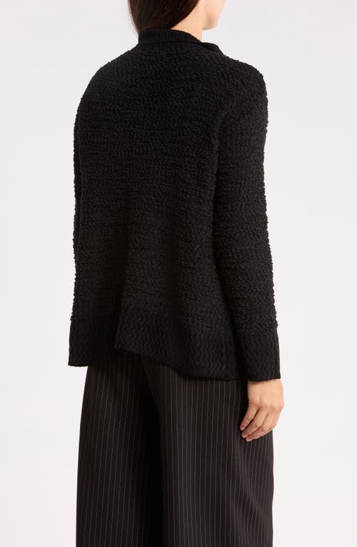 Patrizia Luca Drape Front Cardigan In Multi