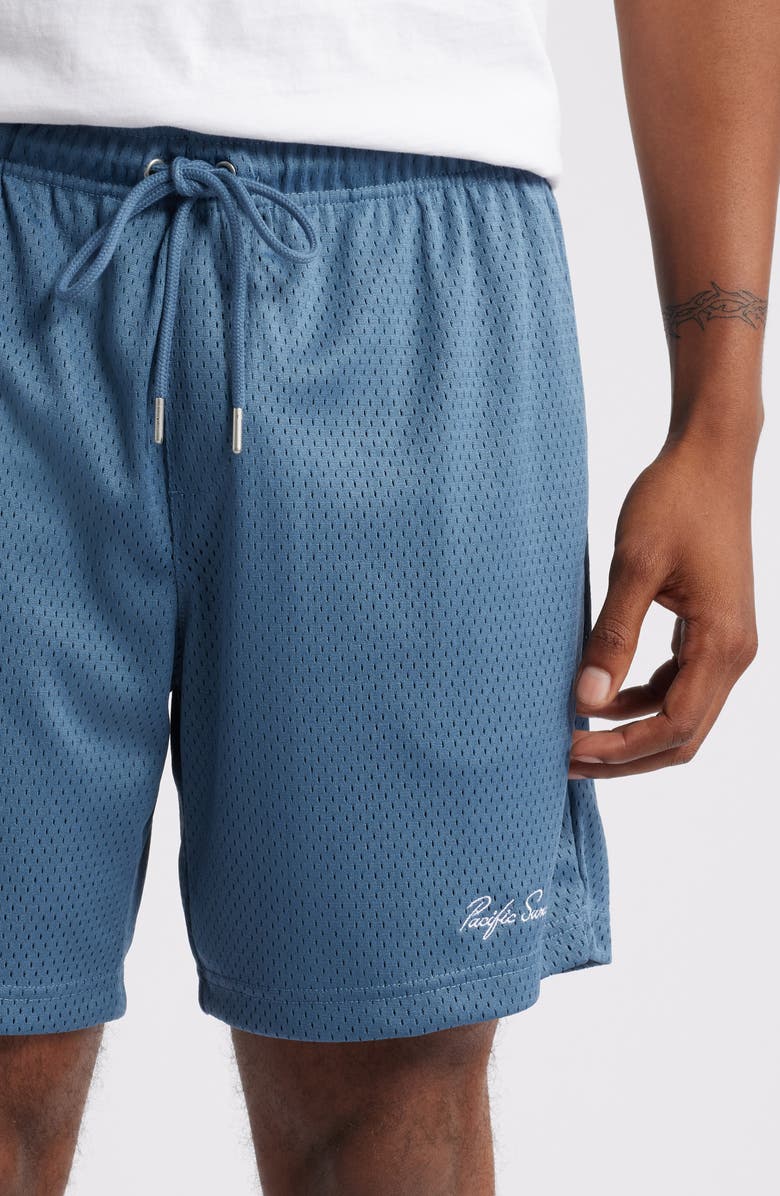 PacSun Aaron Drawstring Mesh Shorts, Alternate, color, 
