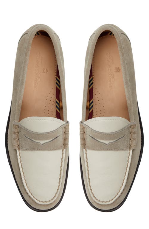 Brooks Brothers Campus Penny Loafer In Taupe