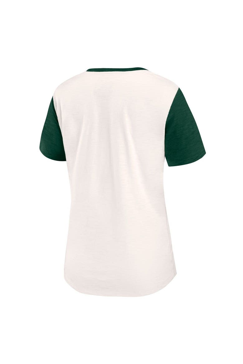 Women's Fanatics Branded Cream Portland Timbers Volley T-Shirt, Alternate, color, Cream