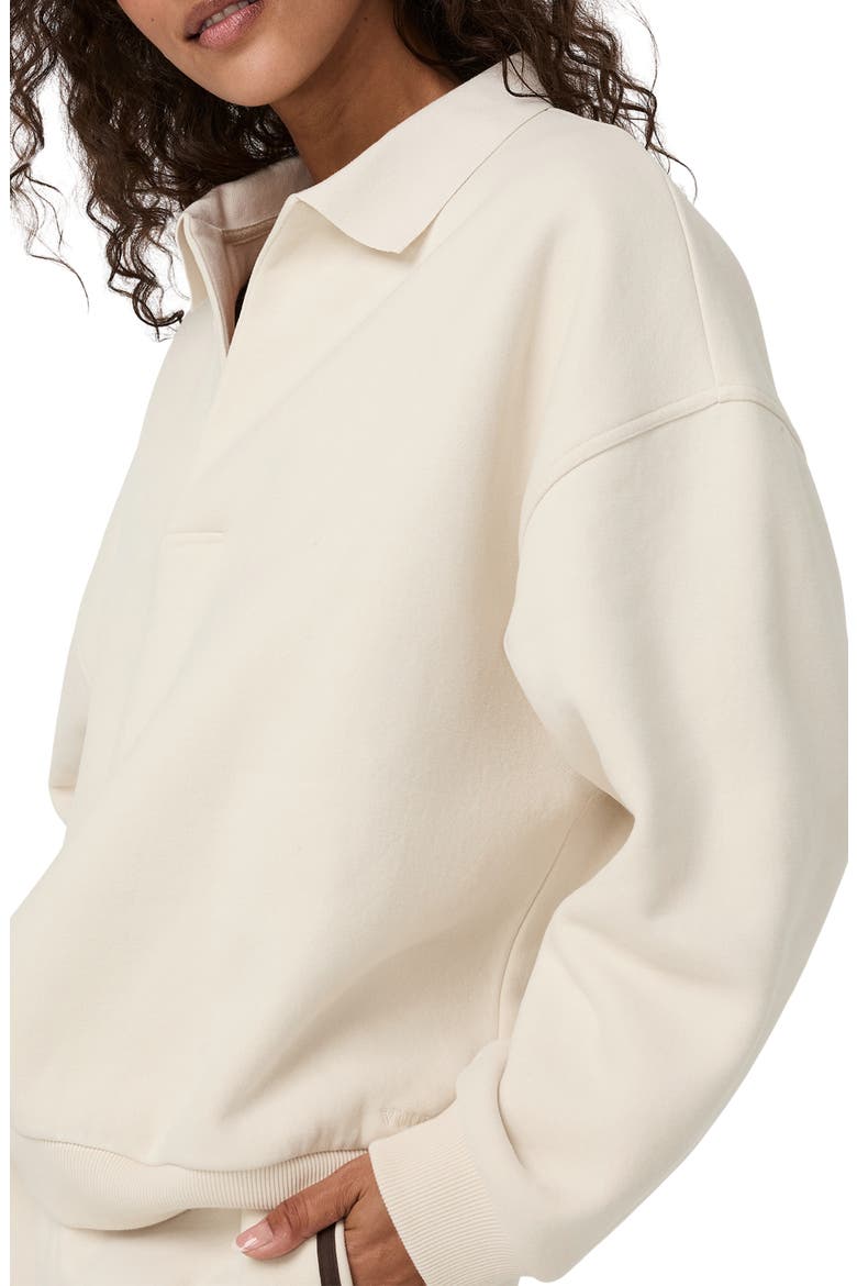 Restore Rugby Pullover, Alternate, color, BONE