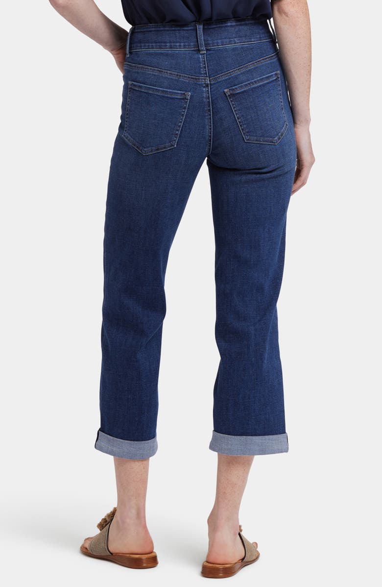 NYDJ Bailey Relaxed Crop Straight Leg Jeans, Alternate, color, Asturia Shore