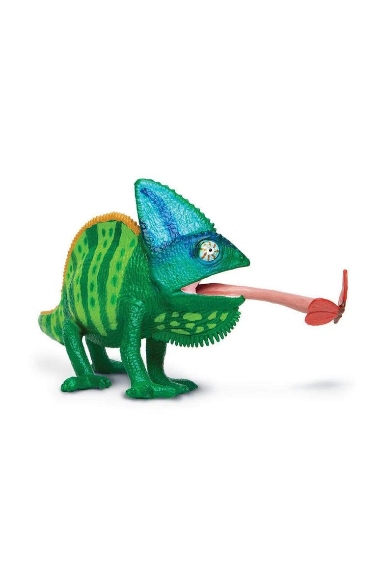 Safari Ltd. Veiled Chameleon Toy, Alternate, color, NO COLOR