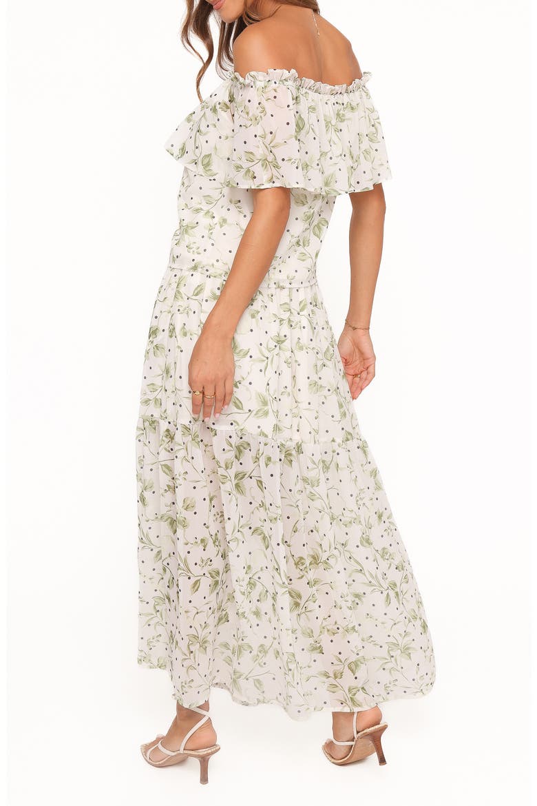 Vanessa Maxi Skirt Set, Alternate, color, GREEN LEAF