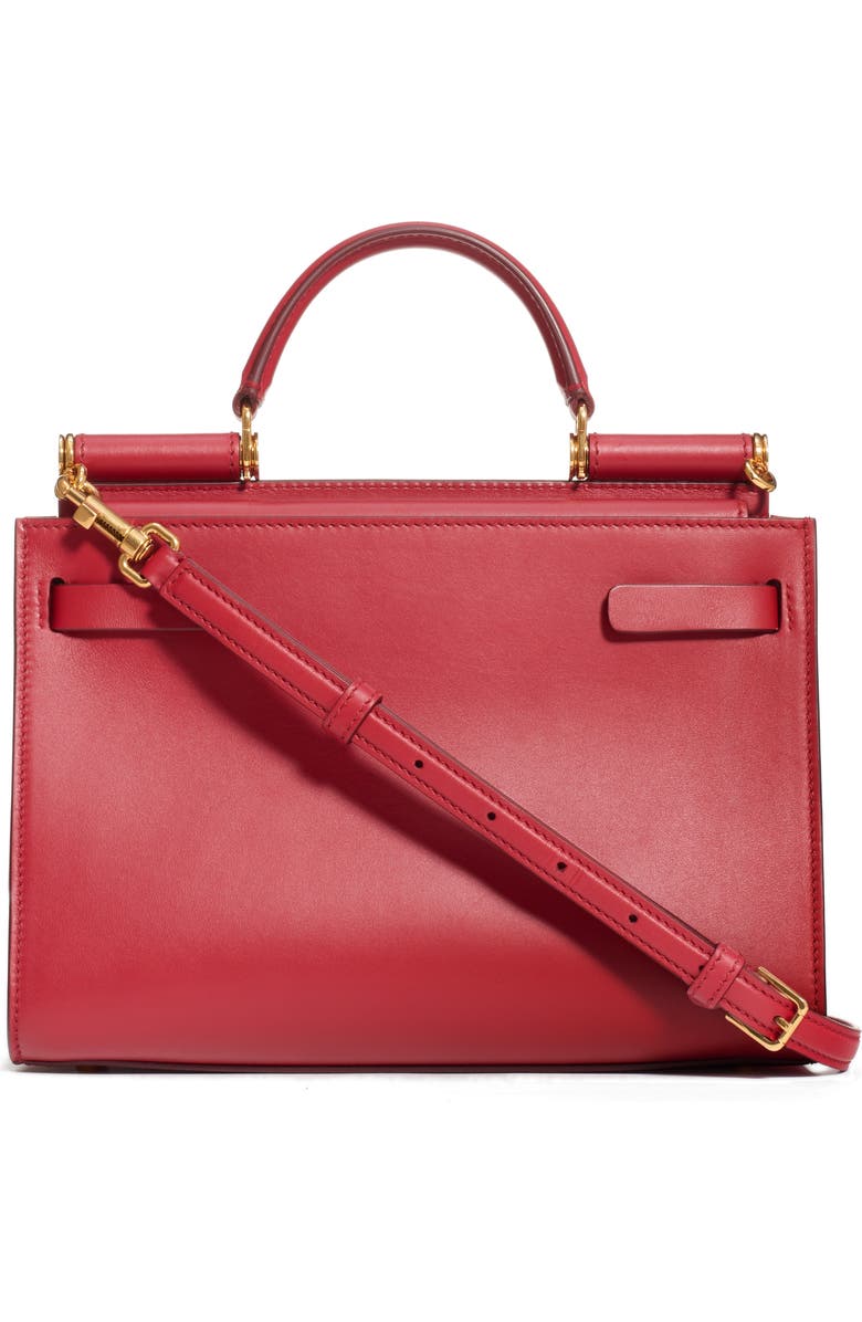 Dolce&Gabbana Sicily 62 Leather Satchel, Alternate, color,