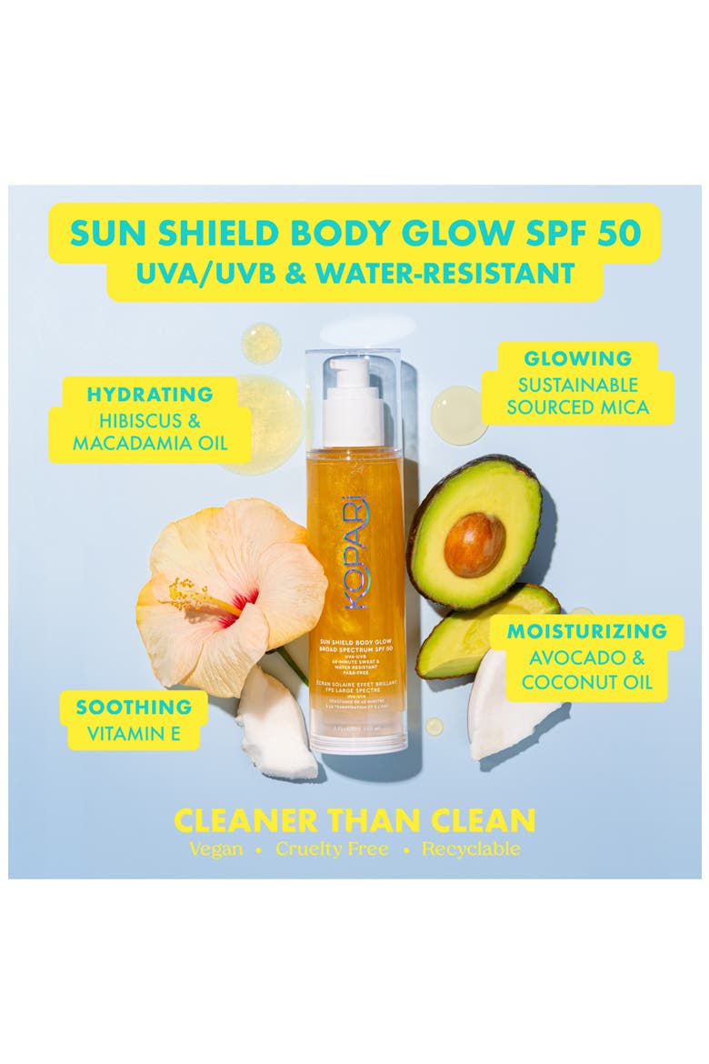 Sun Shield Body Glow - SPF 50 Duo Set $78 Value, Alternate, color, NO COLOR