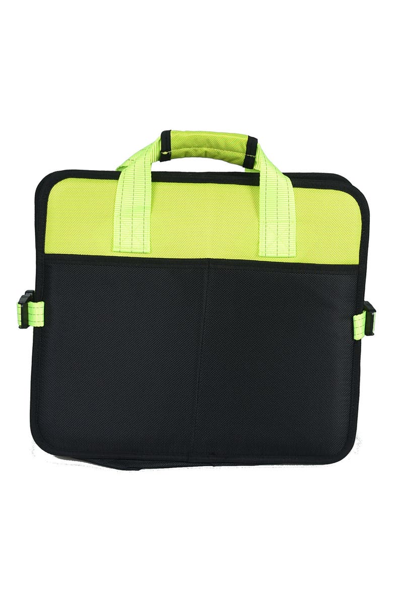 PET LIFE Travel-Nest Folding Travel Cat & Dog Bed, Alternate, color, Green