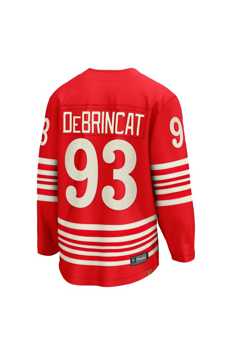 FANATICS Men's Fanatics Alex DeBrincat Red Detroit Red Wings Centennial Breakaway Player Jersey, Alternate, color, Red