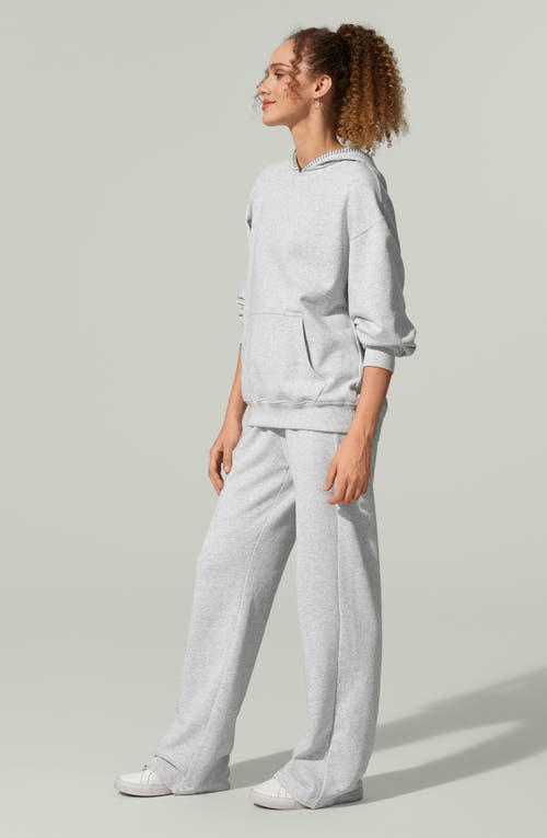 Lilysilk Seamflow Douceur Hoodie In Gray