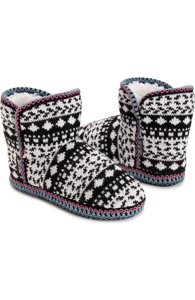 MUK LUKS Leigh Bootie Slipper, Alternate, color,
