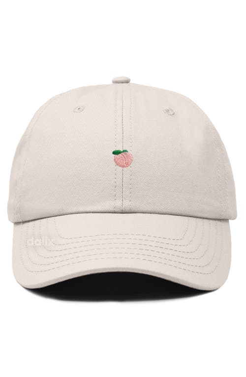 Dalix Lil Peach Dad Cap In Sand