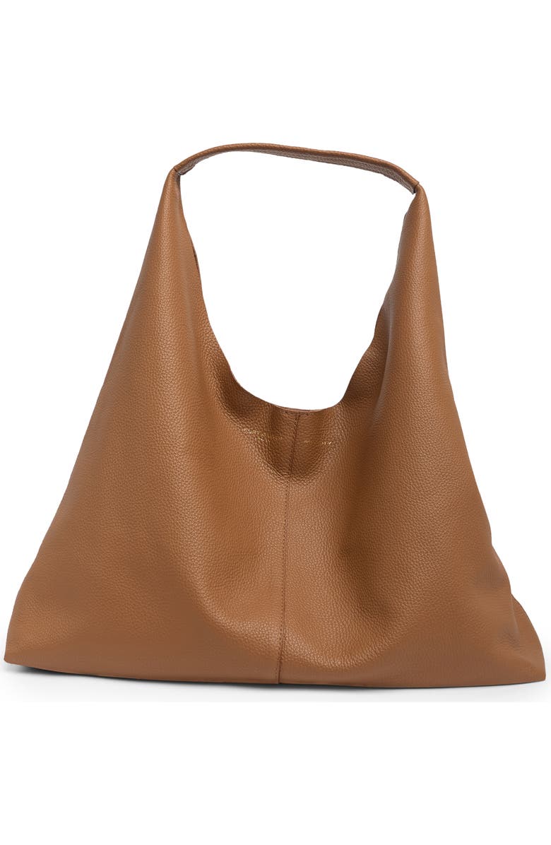 Kurt Geiger London Violet Leather Hobo Bag, Main, color,