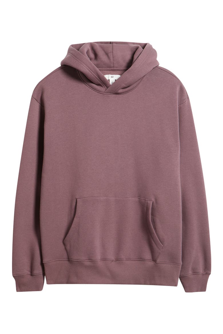 Fleece Hoodie, Alternate, color, PURPLE FLINT