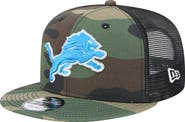 New Era Men's New Era Camo Detroit Lions Main Trucker 9FIFTY Snapback Hat