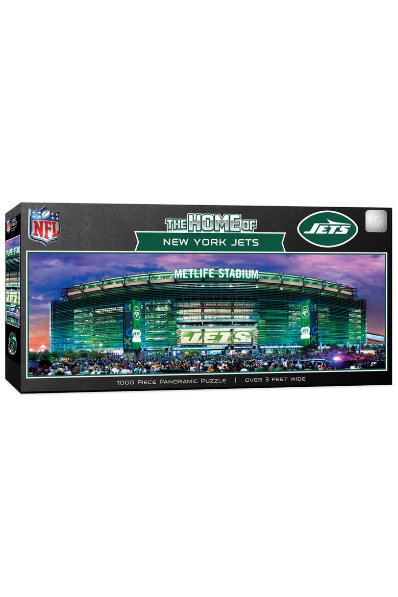 New York Jets 1000pc Panoramic Puzzle, Main, color, Multicolor