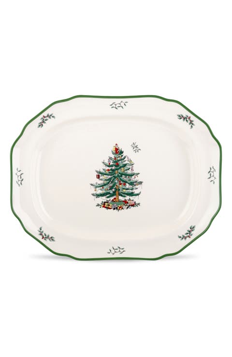 Christmas Tree Sculpted Platter