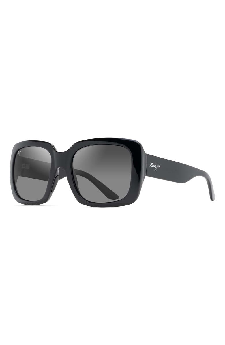 Maui Jim Two Steps 55mm PolarizedPlus2<sup>®</sup> Square Sunglasses, Alternate, color,