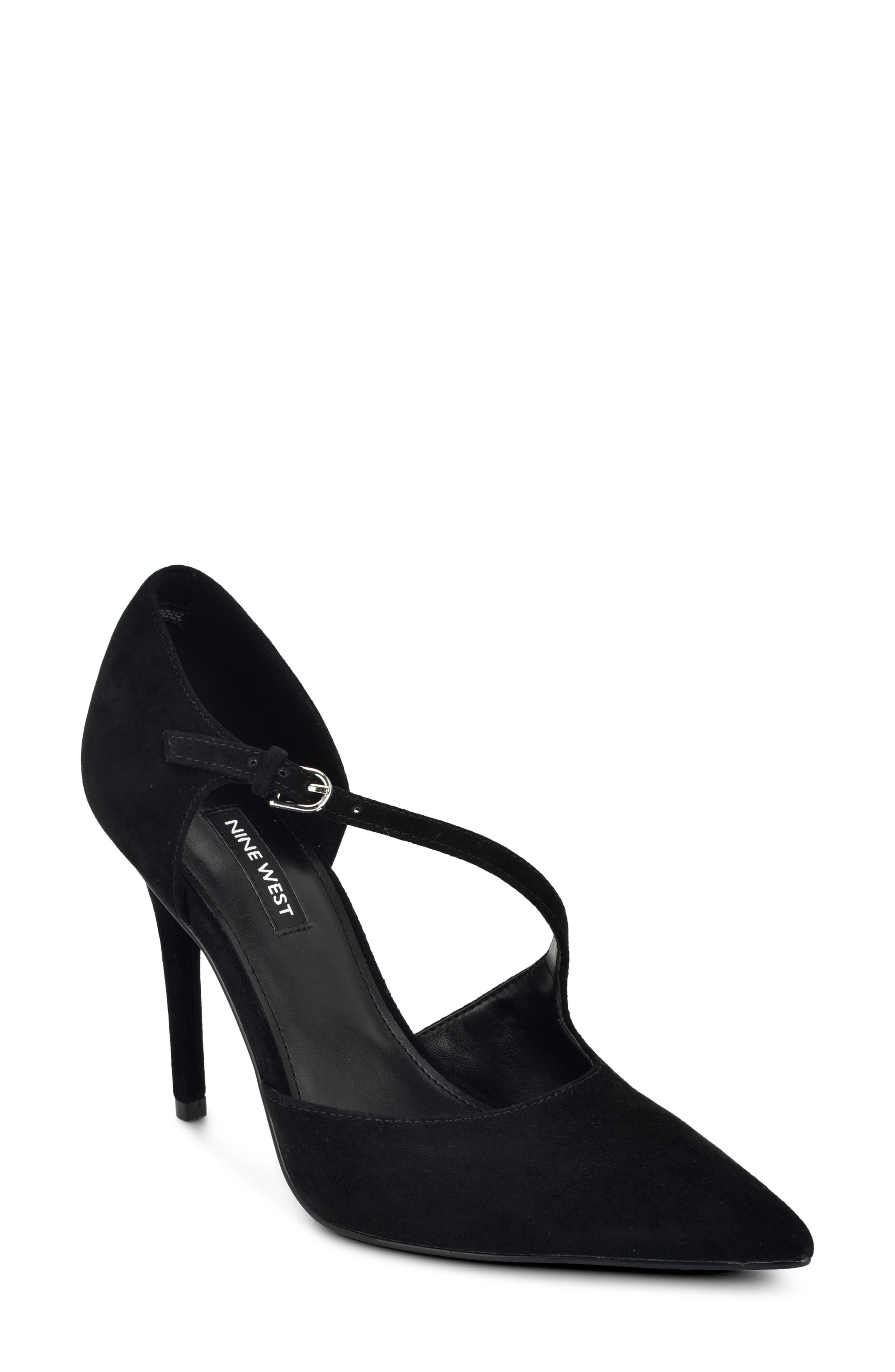 Candela Pointed Toe Pump, Main, color, BLACK