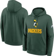 Nike Men's Nike Green Green Bay Packers Best Season Rewind Club Pullover Hoodie