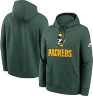 Nike Men's Nike Green Green Bay Packers Best Season Rewind Club Pullover Hoodie